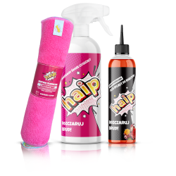 NANOBAUER HAIP DO ROBOTÓW ROMANTYCZNA ŁĄKA 300ml + HAIP 750ml + pakiet mikrofibr