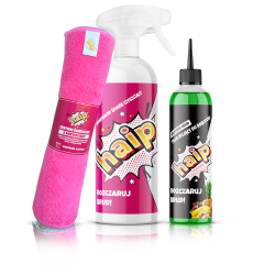 NANOBAUER HAIP DO ROBOTÓW EGZOTYCZNY OGRÓD 300ml + HAIP 750ml + Pakiet Mikrofibr