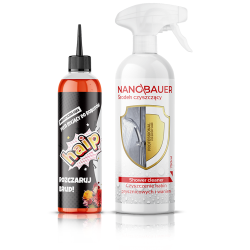 Haip 300ml Płyn do Robotów Mopujących Romantyczna Łąka + Shower Cleaner 750ml