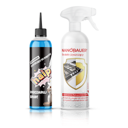 Haip 300ml Płyn do Robotów Mopujących Czysta Bawełna + Piekarnik 500ml
