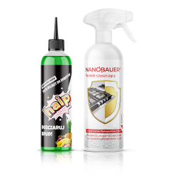 Haip 300ml Płyn do Robotów Mopujących Egzotyczny Ogród + Piekarnik 500ml