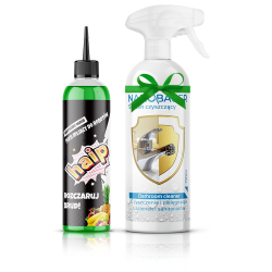 Haip 300ml Płyn do Robotów Mopujących Egzotyczny Ogród + Bathroom 750ml