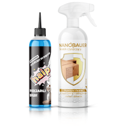 Haip 300ml Płyn do Robotów Mopujących Czysta Bawełna + Furniture 750ml