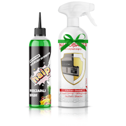 Haip 300ml Płyn do Robotów Mopujących Egzotyczny Ogród + Kitchen Cleaner 750ml
