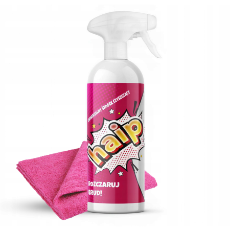 HAIP 750ml + mikrofibra podstawowa